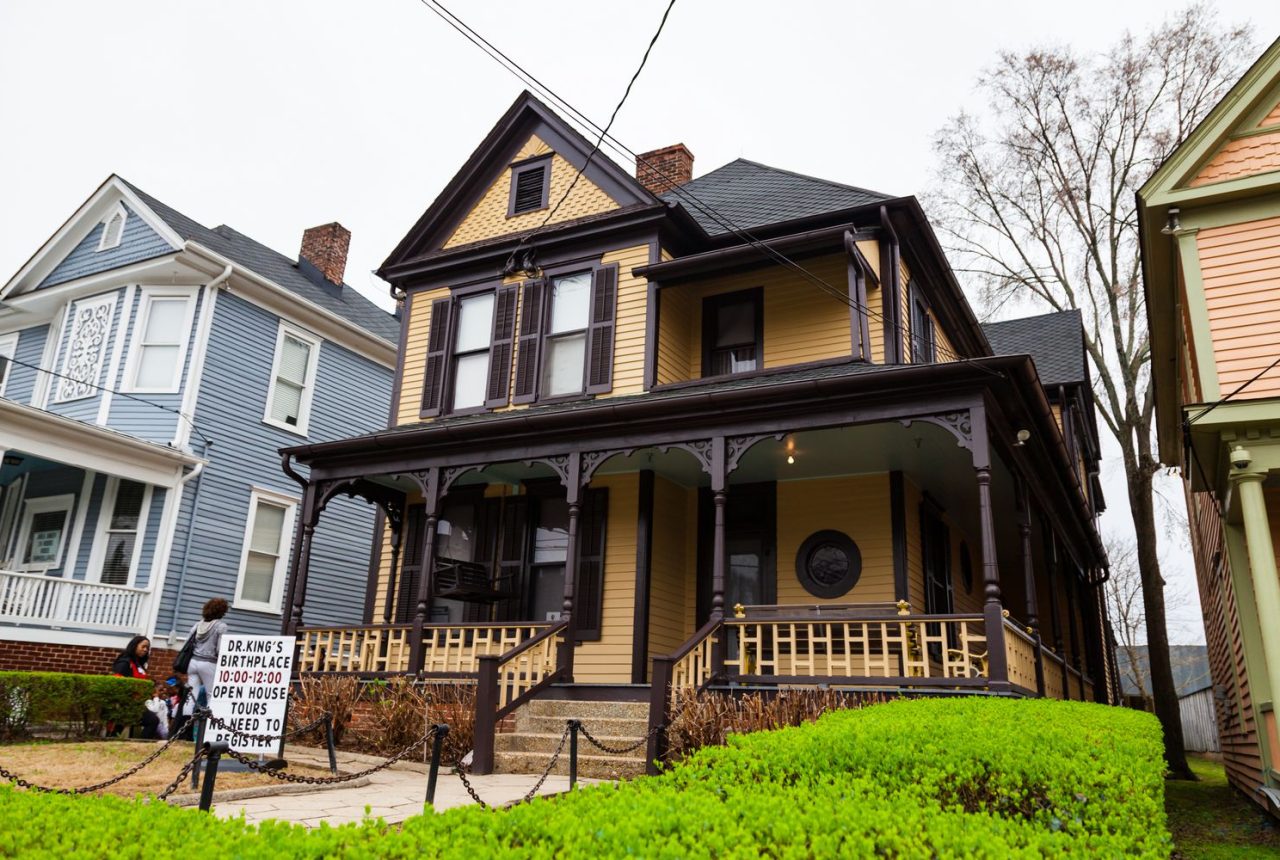 La casa natale di Martin Luther King Jr. ad Atlanta