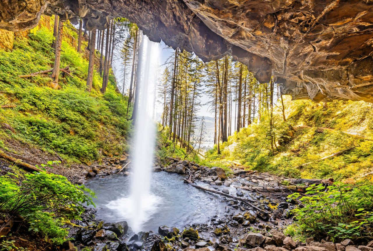 Portland · Columbia River Gorge · Portland (100 Km)