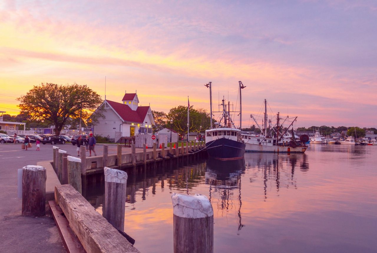 Il porto di Hyannis, a Cape Cod