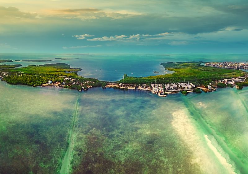 Key Largo · Islamorada (33 Km)