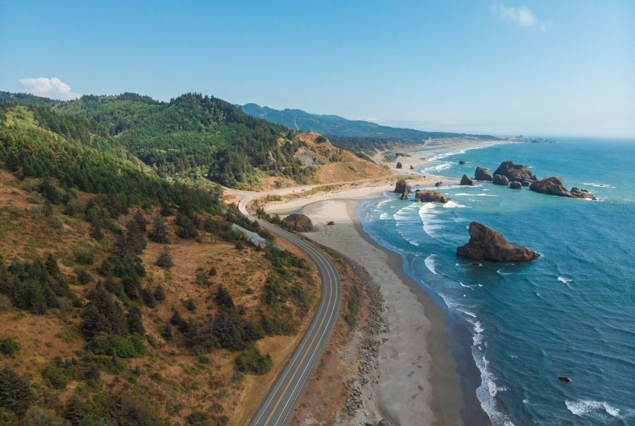 Portland · Costa Dell'oregon · Newport (315 Km)
