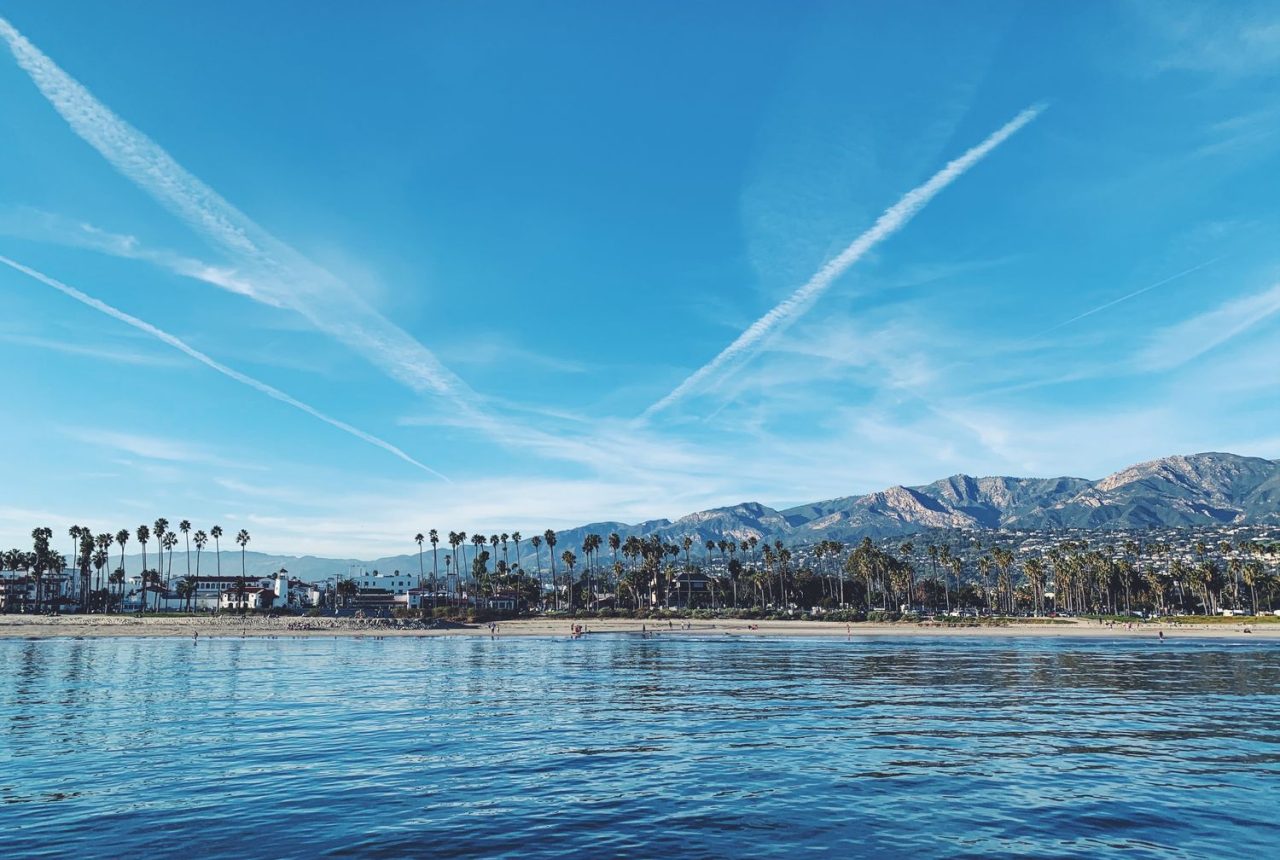 La costa di Santa Barbara