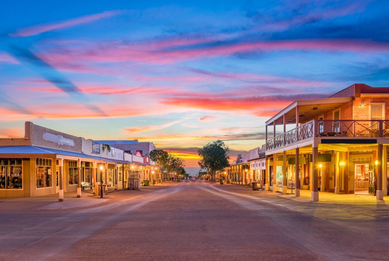 Tucson · Tombstone · Las Cruces (444 Km)
