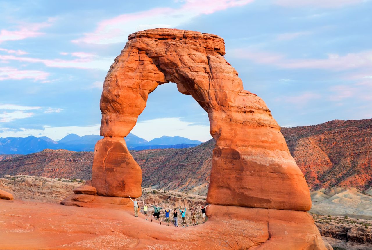 Il Delicate Arch nell’Arches National Park