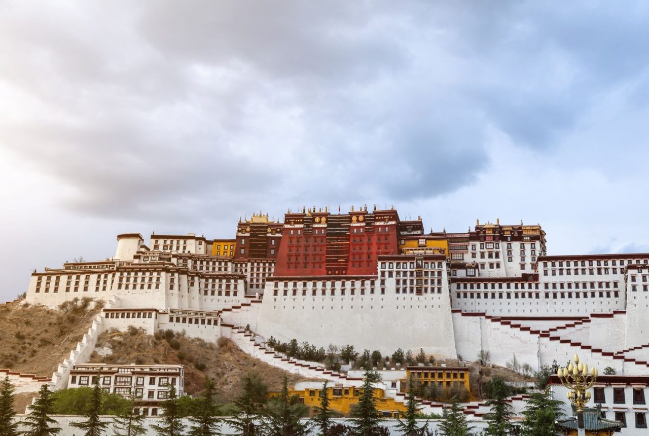 Il Palazzo del Potala a Lhasa