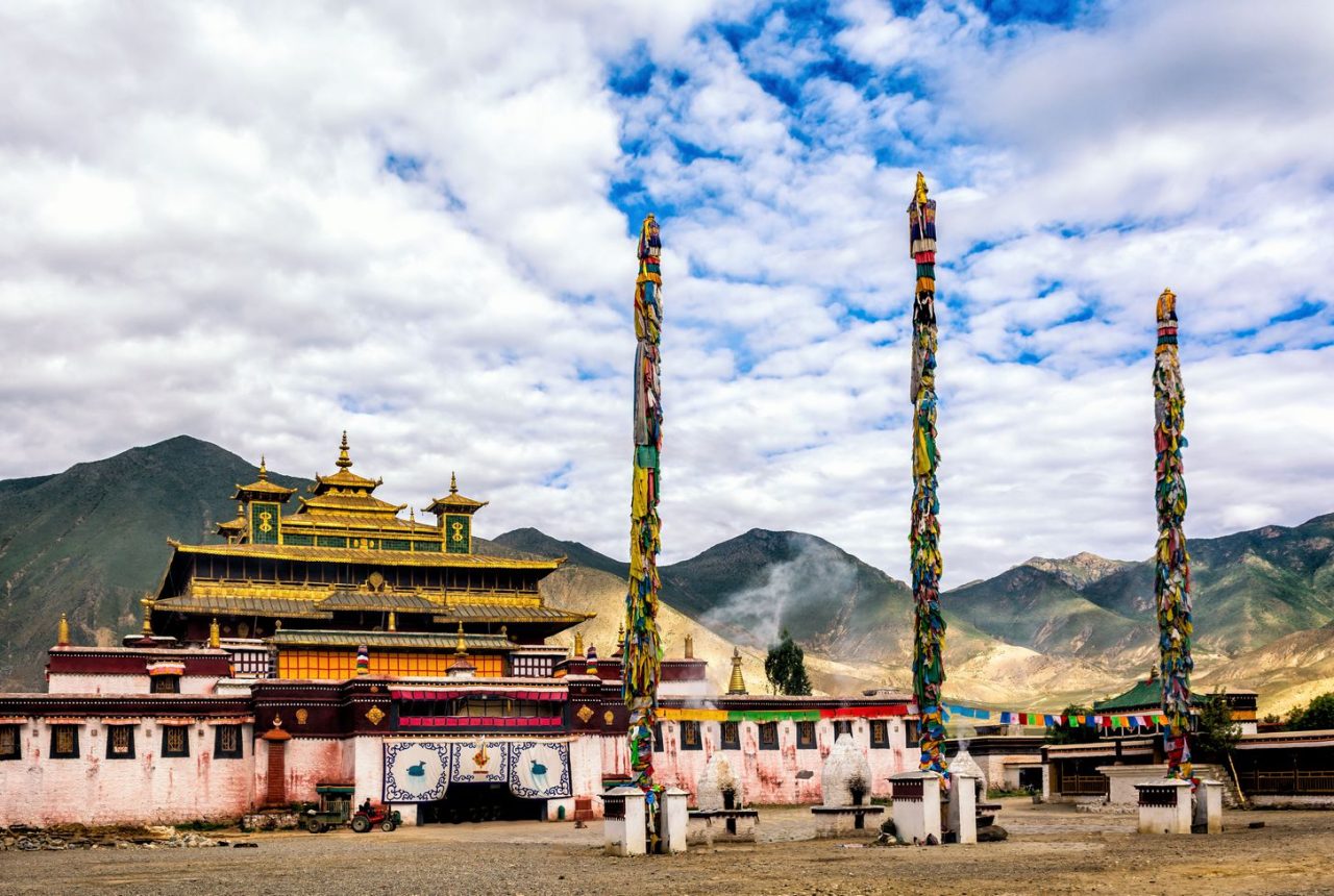 Il monastero di Samye, in Tibet