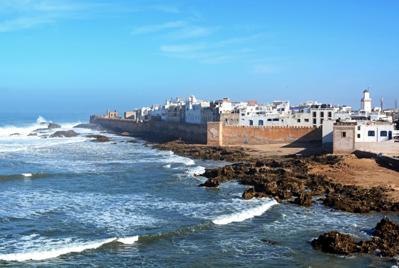 I bastioni di Essaouira sull’Atlantico