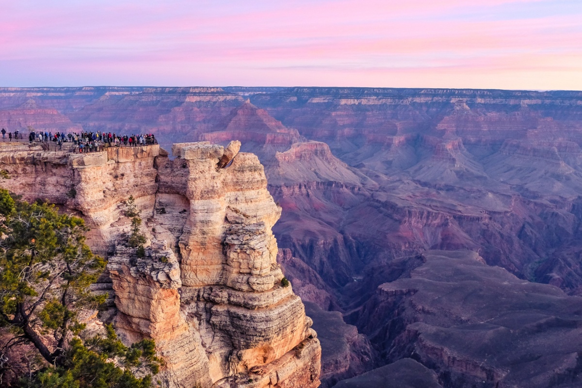 Holbrook · Grand Canyon National Park · Flagstaff (407 Km)