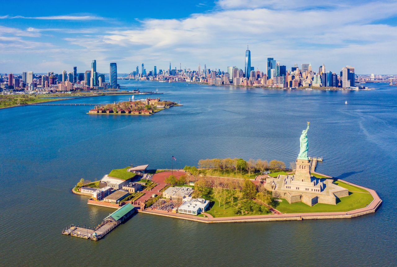 New York City: Downtown, Ellis E Liberty Island, E Greenwich Village