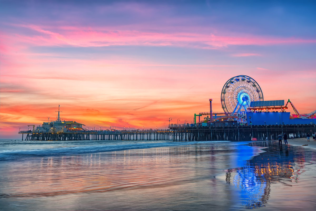 San Diego · Santa Monica (215 Km)