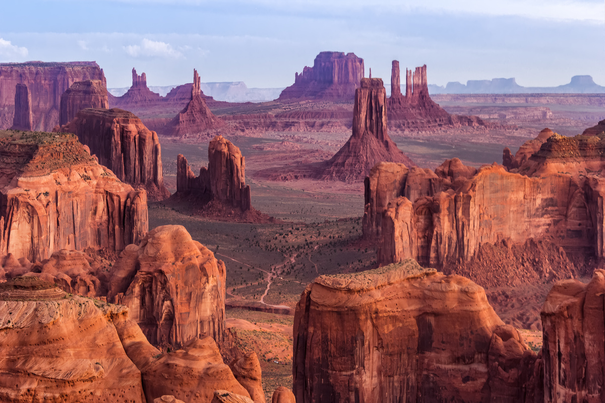 Grand Canyon · Monument Valley · Page