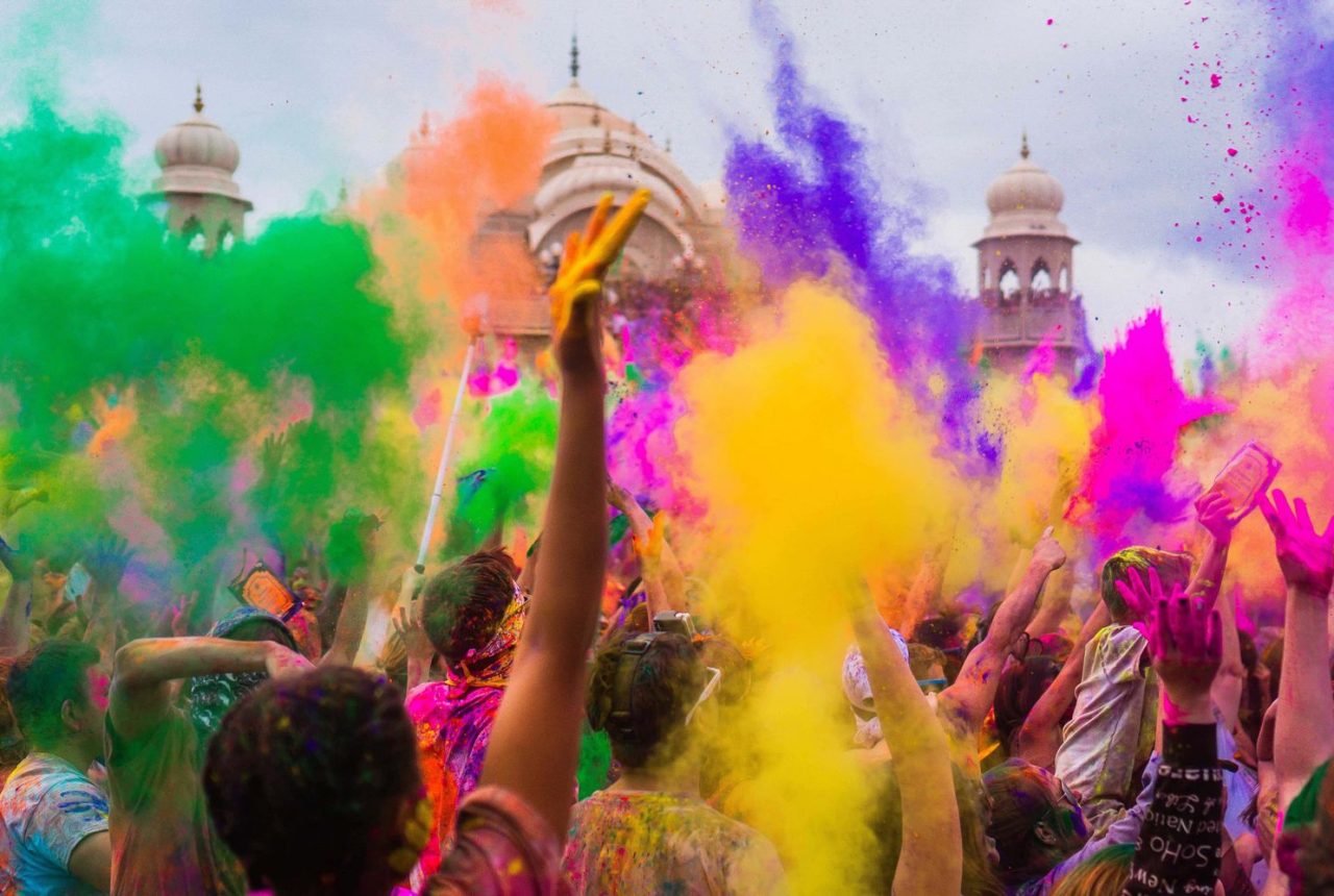 Jaipur: Celebrazione Dell’holi Festival