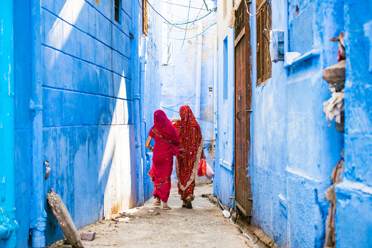 I vicoli azzurri di Jodhpur