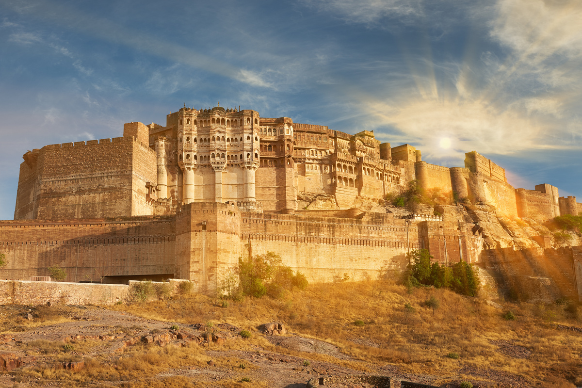 Il Forte Mehrangarh a Jodhpur