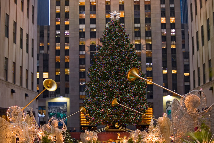 alberi di natale new york