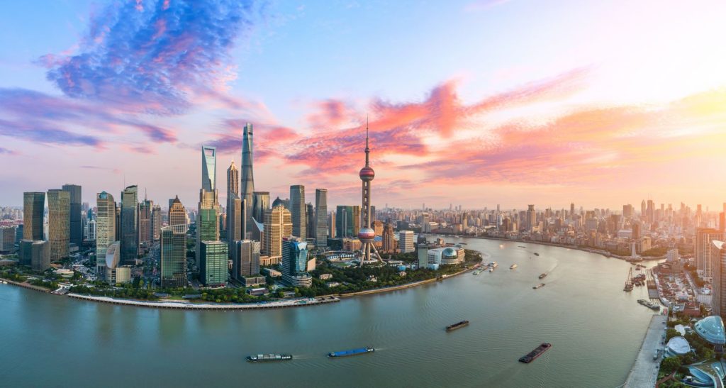 Shanghai, il Bund