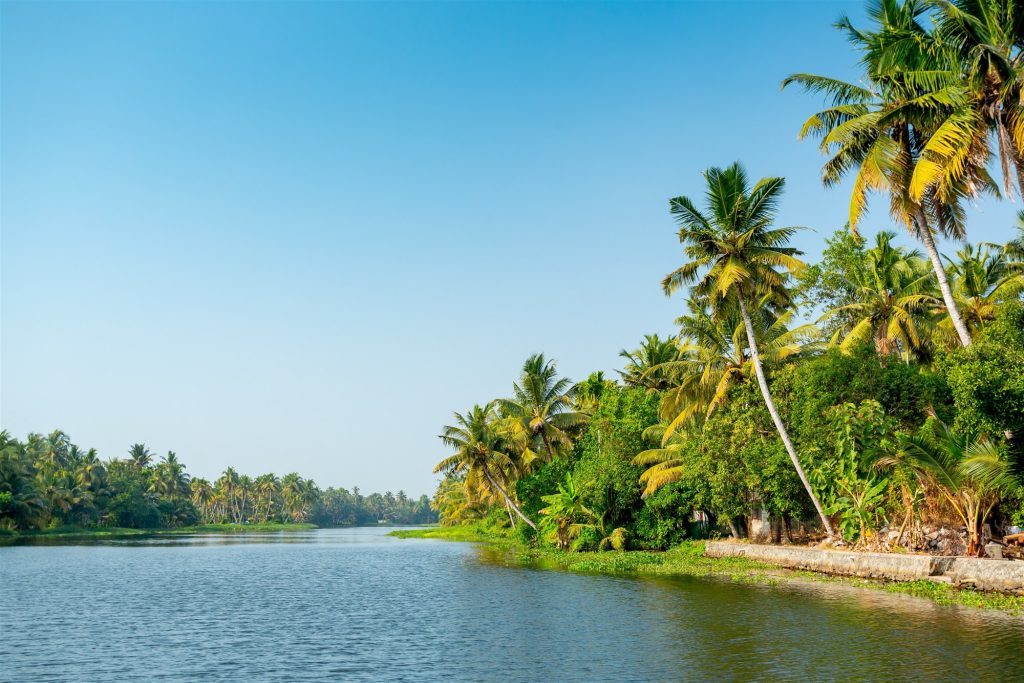 I canali delle Backwaters del Kerala