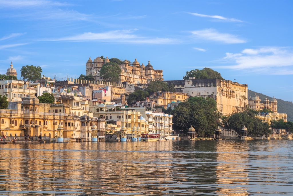 City Palace di Udaipur sul Lago Pichola