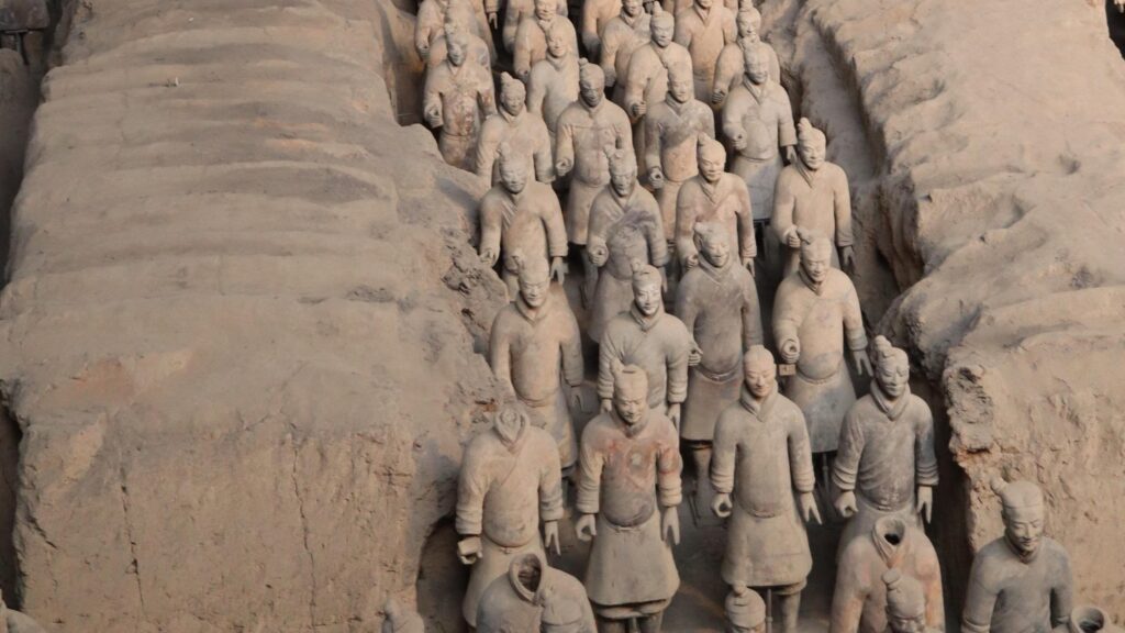 L'Esercito di Terracotta, nella Fossa 1