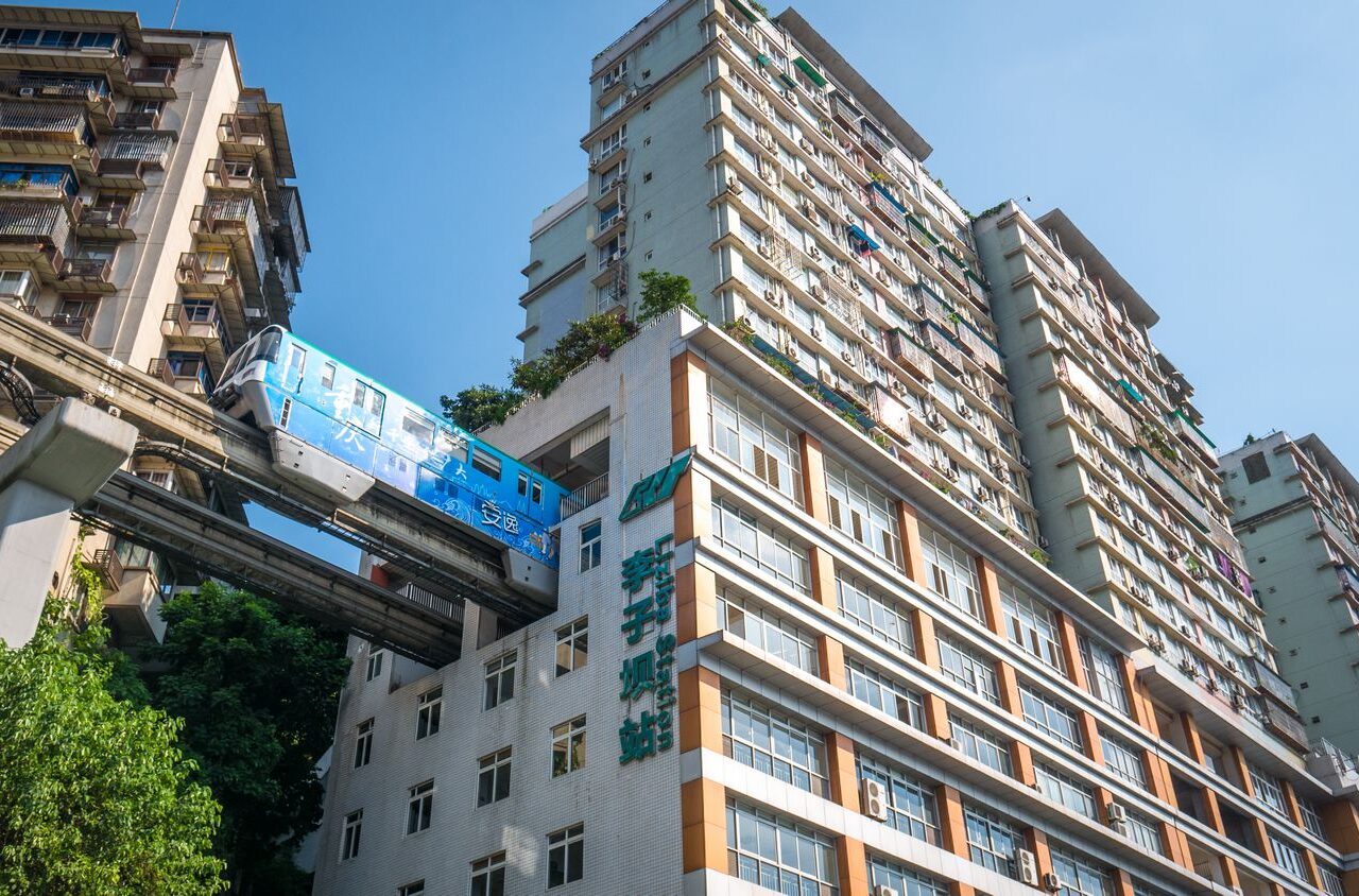 Un quartiere di Chongqing