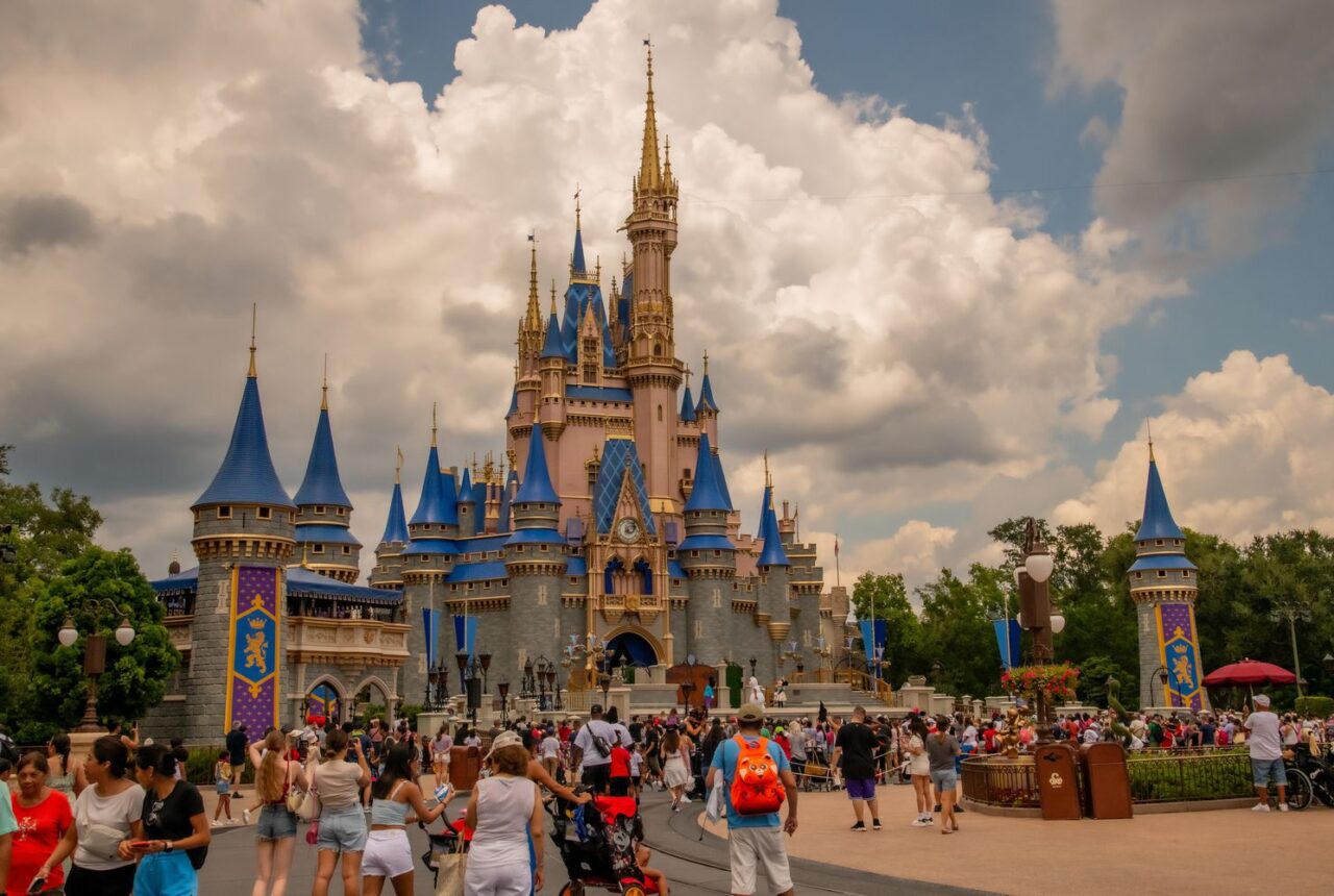 Il castello di Walt Disney World a Orlando