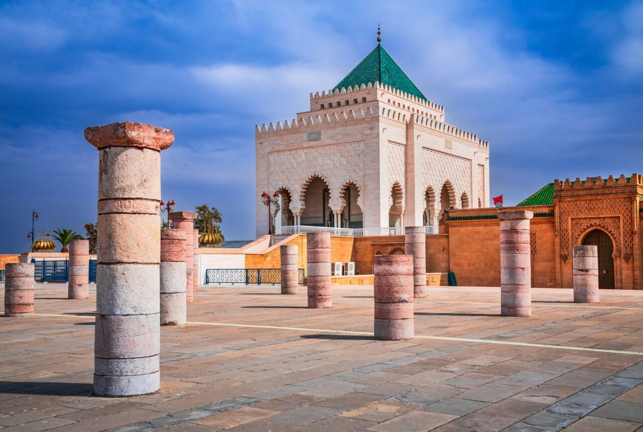 Il Mausoleo di Mohammed V a Rabat