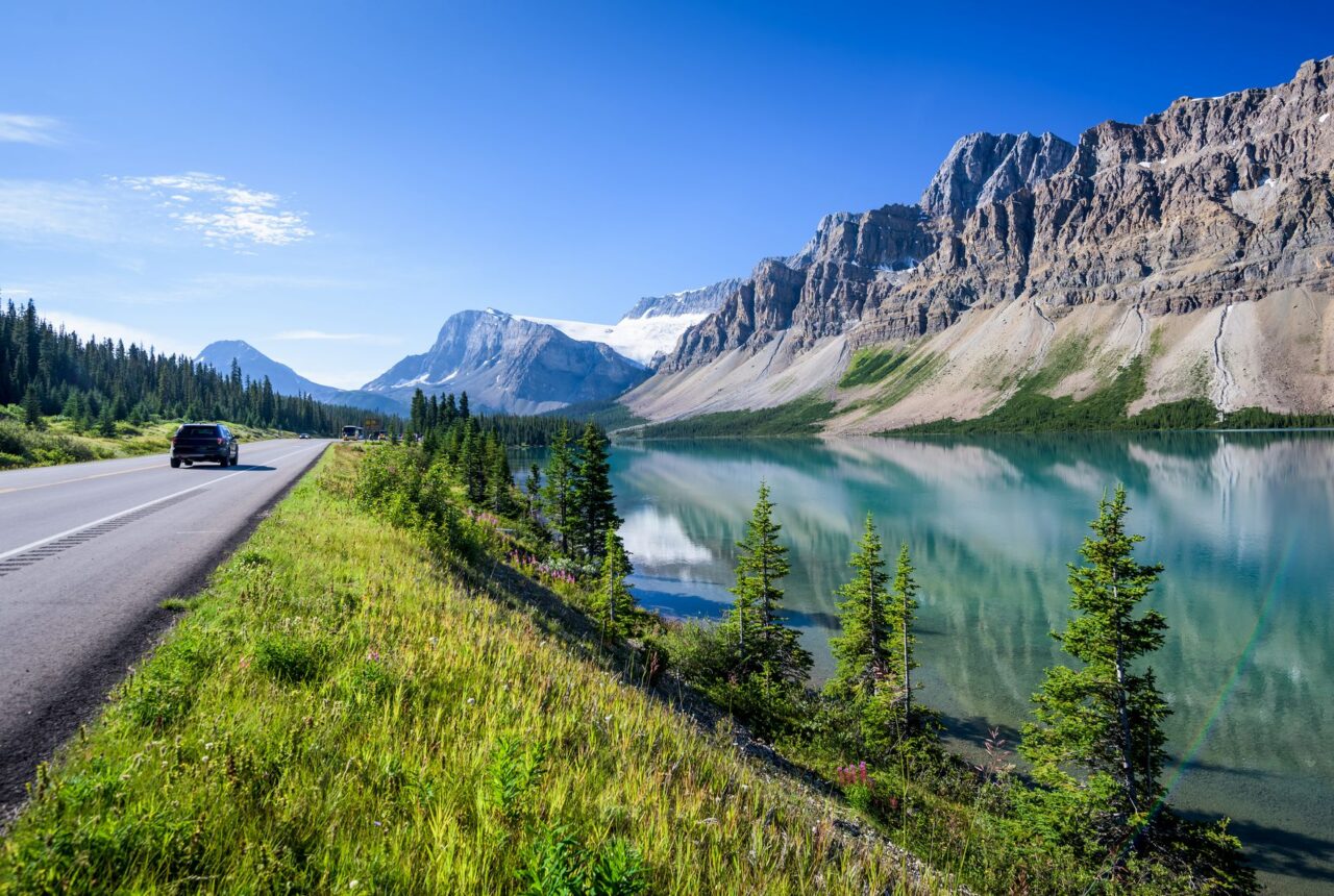 La Icefields Parkway tra Banff e Jasper