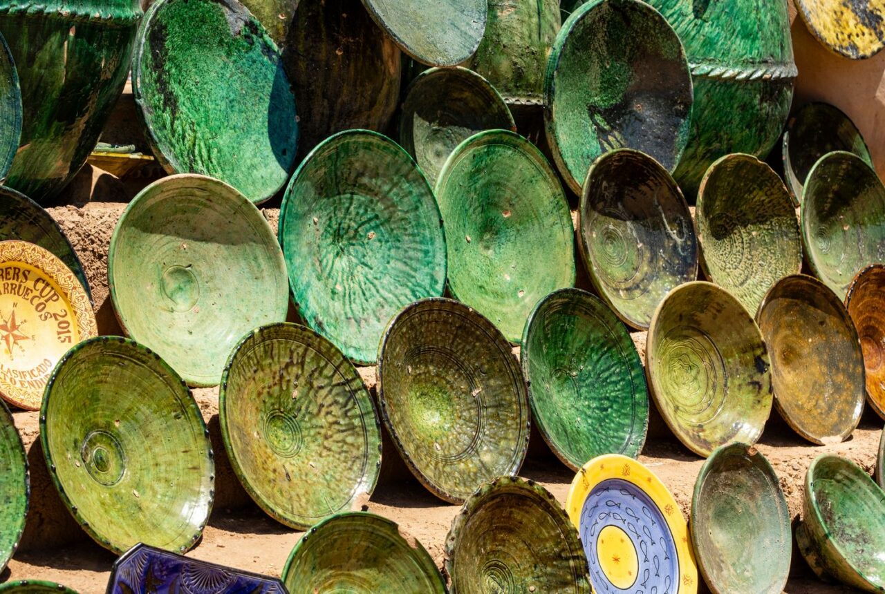 Le ceramiche verdi di Tamegroute