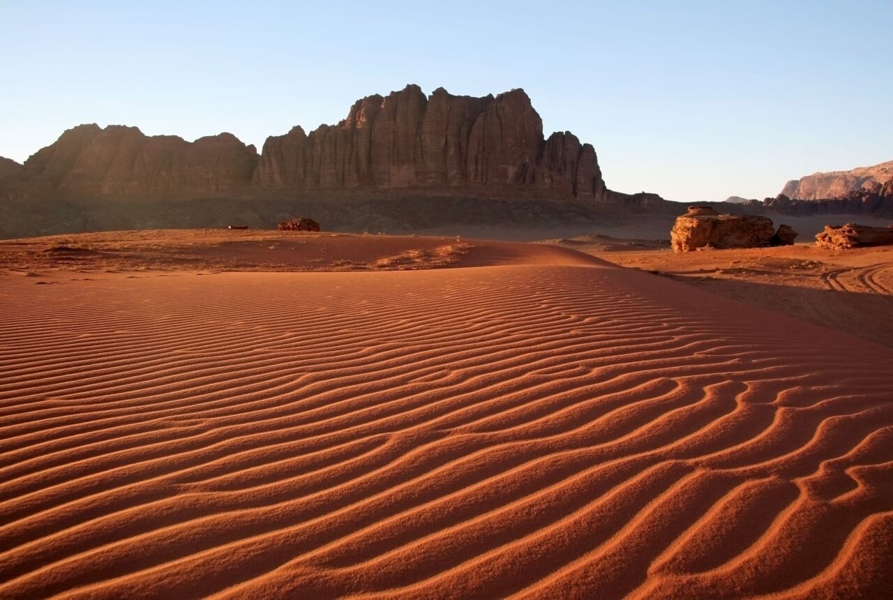Le dune rosse del Wadi Rum